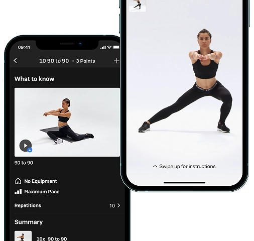 Freeletics Screenshot Image | HotelGyms.com
